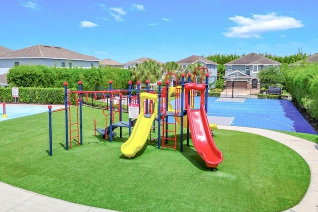7403 Marker Ave, Kissimmee, FL 34747 - community playground featuring a lawn