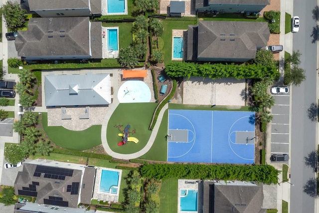 7403 Marker Ave, Kissimmee, FL 34747 - aerial view of a pool area