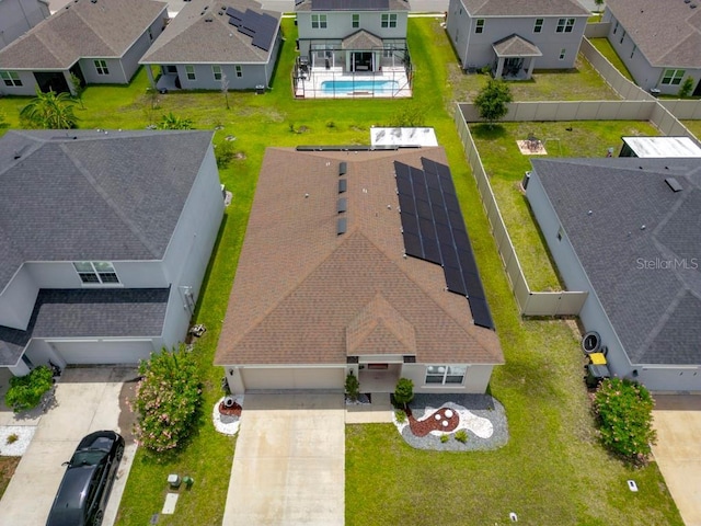 588 Meadow Bend Dr, Davenport, FL 33837 - aerial view of residential area with a pool