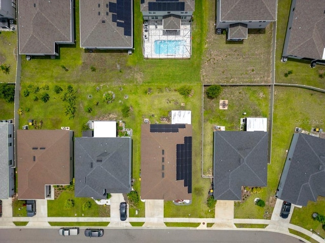 588 Meadow Bend Dr, Davenport, FL 33837 - aerial view of residential area with a pool