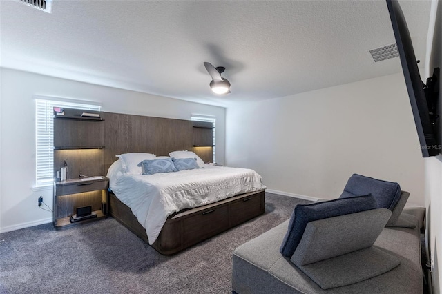 9878 Aurea Moss Ln, Orlando, FL 32832 - bedroom featuring dark colored carpet and a ceiling fan