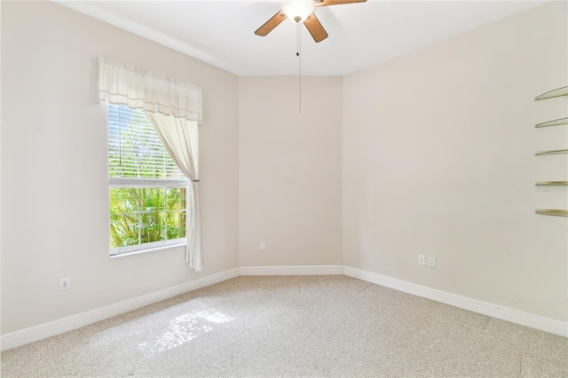 521 Milano Rd, Kissimmee, FL 34759 - carpeted empty room with a ceiling fan and baseboards