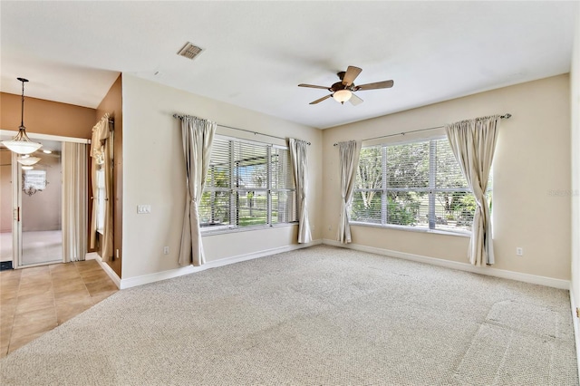 521 Milano Rd, Kissimmee, FL 34759 - carpeted empty room with ceiling fan and baseboards