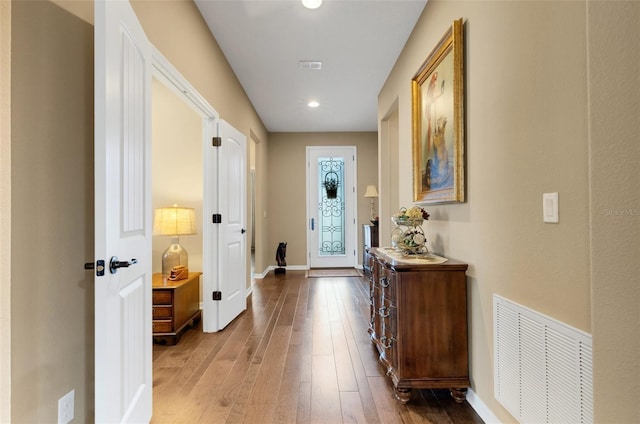 802 Soria Ln, Davenport, FL 33837 - entrance foyer with wood finished floors and recessed lighting