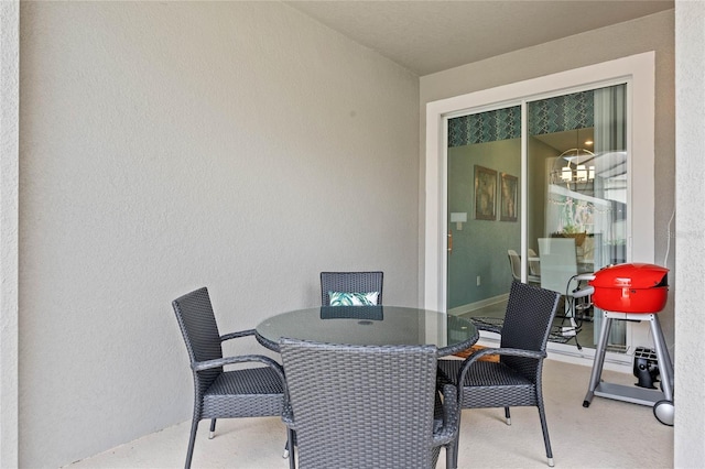4840 Romeo Cir, Kissimmee, FL 34746 - view of patio / terrace with outdoor dining space