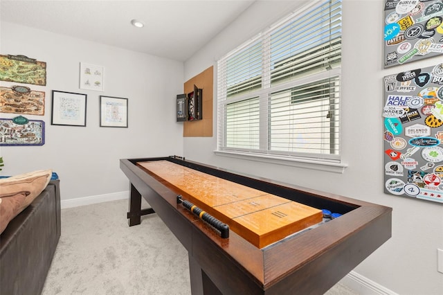 14728 Scott Key Dr, Winter Garden, FL 34787 - recreation room featuring carpet flooring and recessed lighting