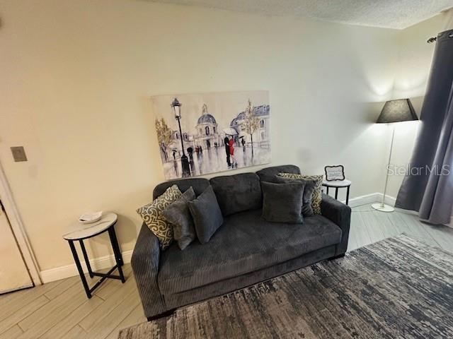 3100 Parkway Blvd Unit 316, Kissimmee, FL 34747 - living room featuring wood finished floors and baseboards