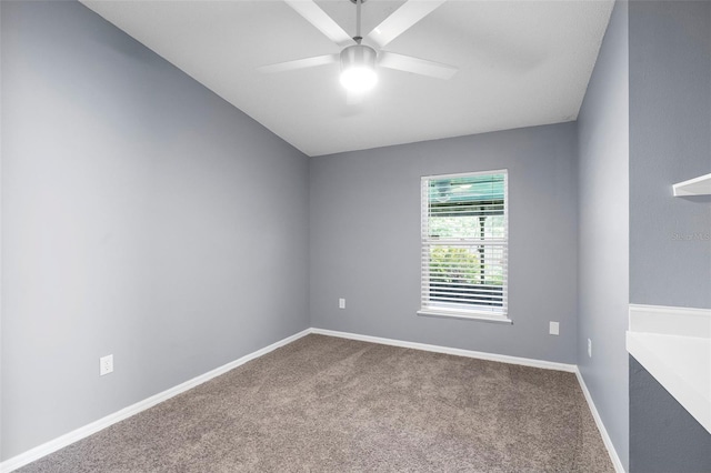 2126 Wekiva Reserve Blvd, Apopka, FL 32703 - empty room featuring ceiling fan and carpet flooring