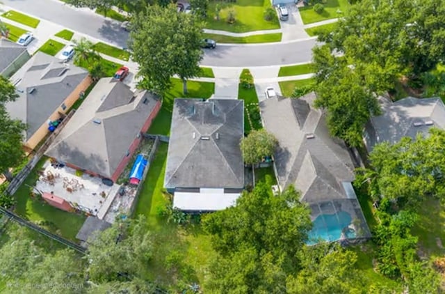 2126 Wekiva Reserve Blvd, Apopka, FL 32703 - aerial view of residential area with a pool area