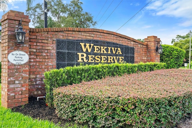 2126 Wekiva Reserve Blvd, Apopka, FL 32703 - view of community sign