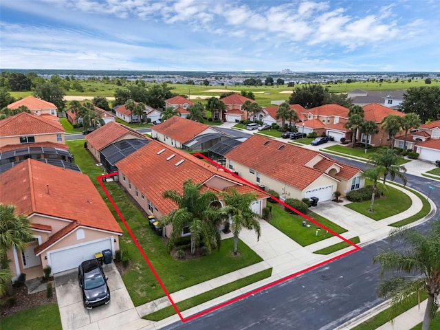 242 Saragossa Ave, Davenport, FL 33897 - aerial perspective of suburban area