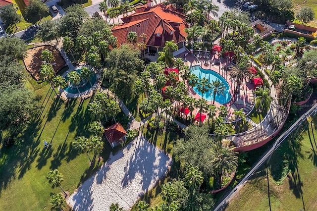 242 Saragossa Ave, Davenport, FL 33897 - drone / aerial view of a pool