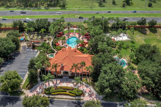 242 Saragossa Ave, Davenport, FL 33897 - bird's eye view of a pool