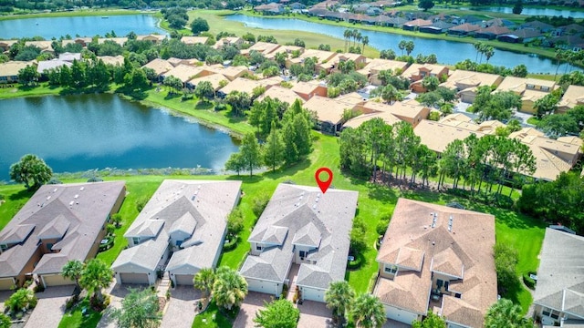 3432 Fallbrook Dr, Poinciana, FL 34759 - aerial view of residential area with a nearby body of water