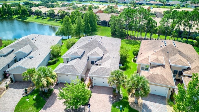 3432 Fallbrook Dr, Poinciana, FL 34759 - aerial perspective of suburban area featuring a nearby body of water