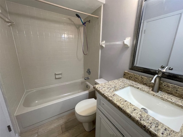 12161 Sandal Creek Way, Orlando, FL 32824 - bathroom with vanity and bathtub / shower combination