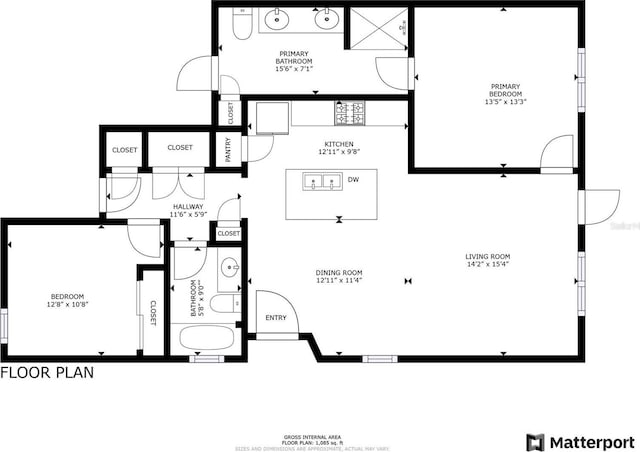 2419 Datura Loop, Saint Cloud, FL 34772 - view of property floor plan