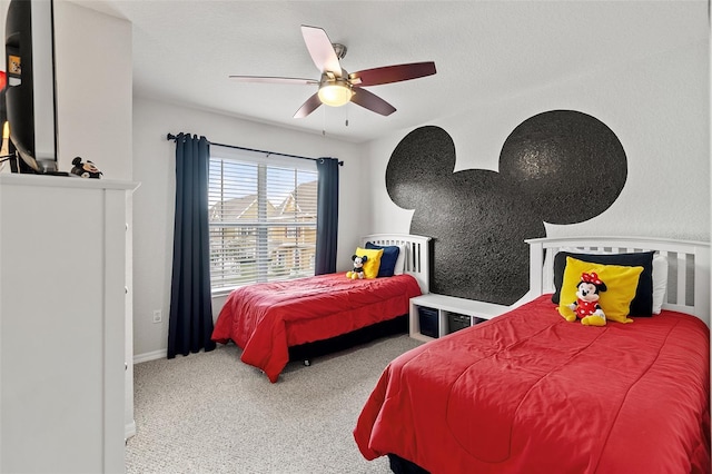 2602 Lodi Cir Unit 107, Kissimmee, FL 34746 - bedroom featuring carpet and a ceiling fan