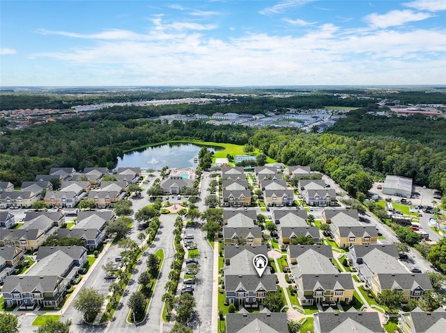 2602 Lodi Cir Unit 107, Kissimmee, FL 34746 - aerial view of residential area featuring a nearby body of water