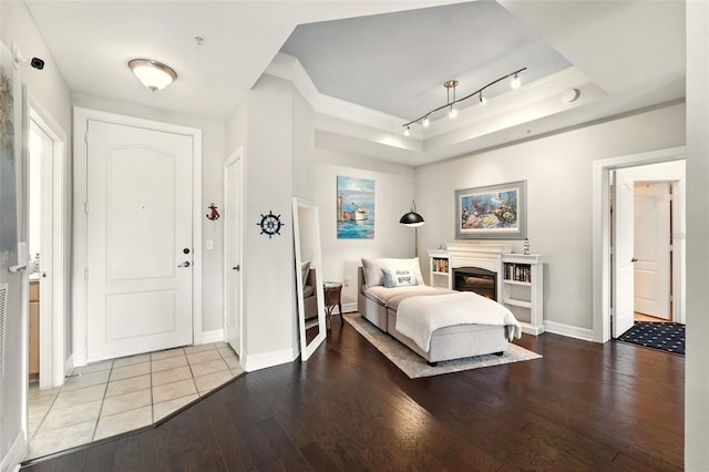 501 Mirasol Cir Unit 213, Celebration, FL 34747 - bedroom with wood finished floors and baseboards