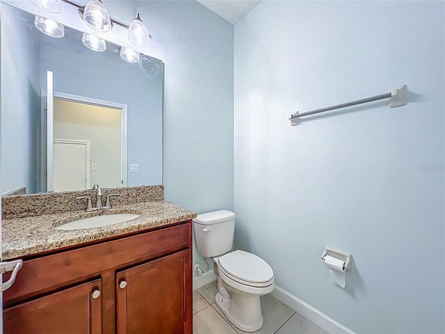 15150 Evergreen Oak Loop, Winter Garden, FL 34787 - half bath with tile patterned flooring and vanity