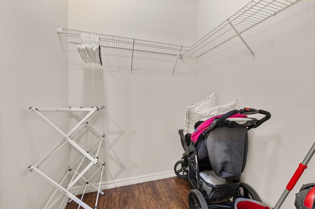 5372 Diplomat Ct Unit 108, Kissimmee, FL 34746 - spacious closet featuring wood finished floors