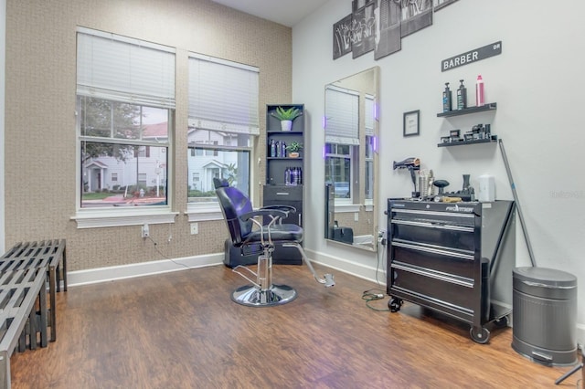 5372 Diplomat Ct Unit 108, Kissimmee, FL 34746 - home office featuring wood finished floors and baseboards