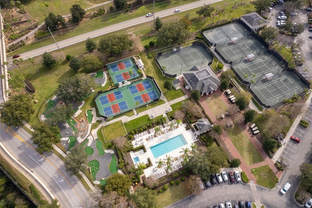 1399 Greenfield Loop, Kissimmee, FL 34747 - aerial view of property's location with a pool