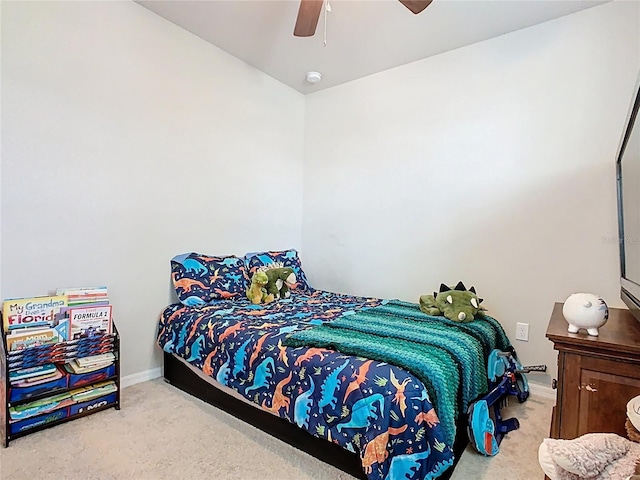 509 Mckenna Dr, Winter Haven, FL 33881 - bedroom with carpet flooring and ceiling fan