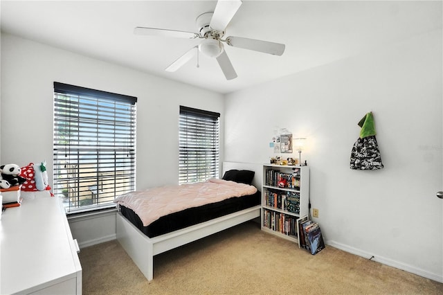 742 Centervale Dr Unit 742, Celebration, FL 34747 - bedroom featuring carpet and a ceiling fan