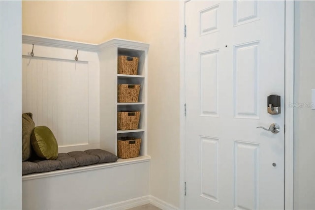 4254 Lana Ave, Davenport, FL 33897 - mudroom featuring built in shelves
