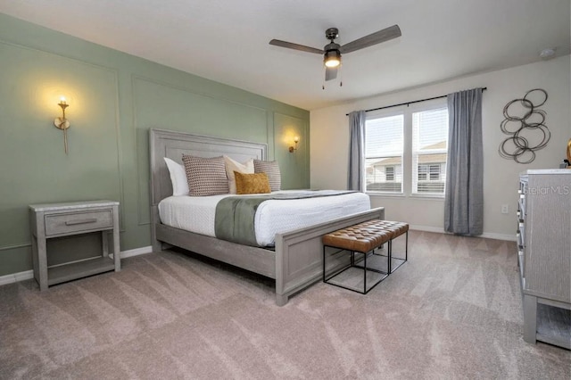 4254 Lana Ave, Davenport, FL 33897 - bedroom with light carpet and a ceiling fan