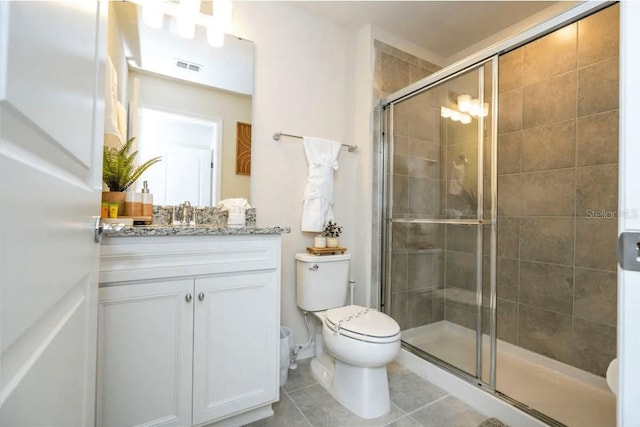 4254 Lana Ave, Davenport, FL 33897 - full bath featuring vanity, tile patterned floors, and a shower stall
