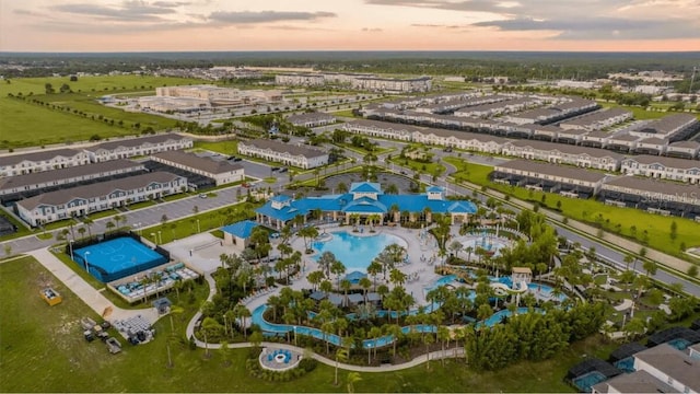 4254 Lana Ave, Davenport, FL 33897 - bird's eye view of a pool area