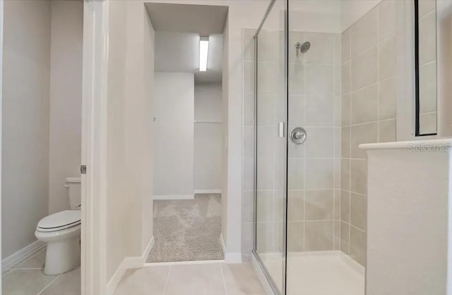 1851 Terrapin Rd, Ocoee, FL 34761 - full bathroom featuring a stall shower and tile patterned flooring