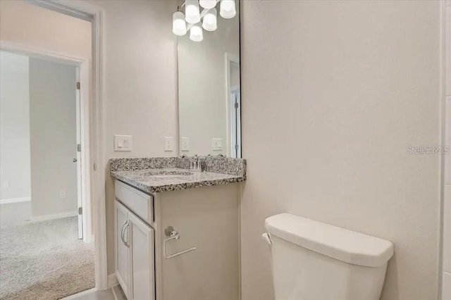 1851 Terrapin Rd, Ocoee, FL 34761 - bathroom featuring toilet and vanity