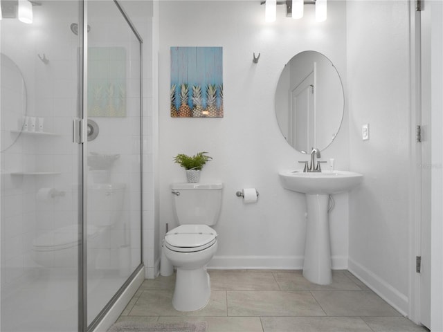 681 Pebble Beach Dr, Davenport, FL 33896 - bathroom featuring a stall shower and tile patterned floors