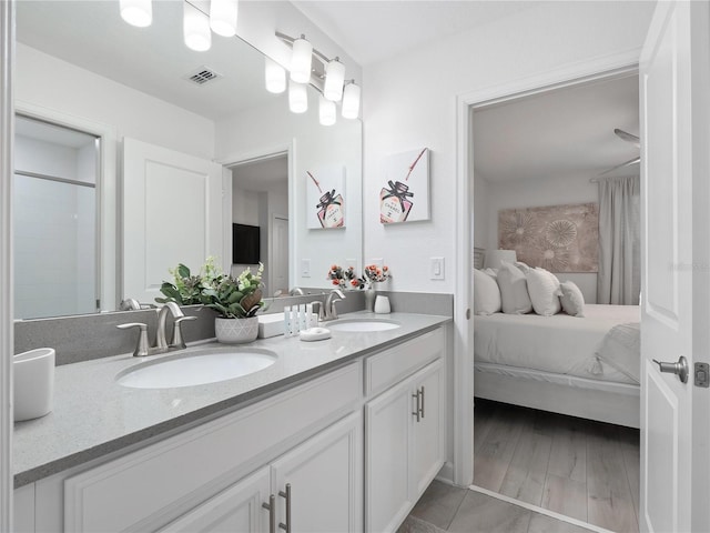 681 Pebble Beach Dr, Davenport, FL 33896 - ensuite bathroom with double vanity
