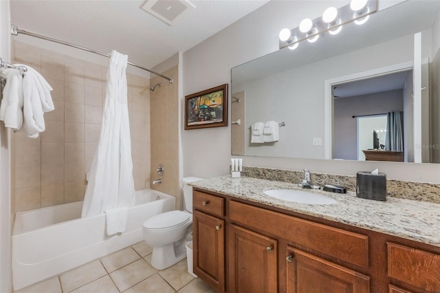 8774 Worldquest Blvd Unit 7404, Orlando, FL 32821 - full bath with tile patterned floors, shower / bathtub combination with curtain, and vanity