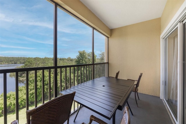 8774 Worldquest Blvd Unit 7404, Orlando, FL 32821 - sunroom / solarium featuring a water view