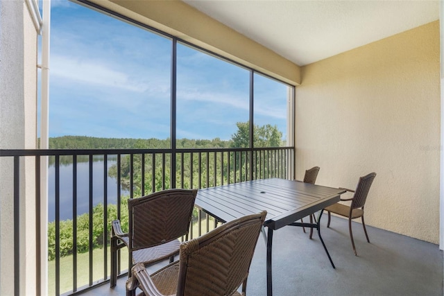 8774 Worldquest Blvd Unit 7404, Orlando, FL 32821 - sunroom / solarium with a water view