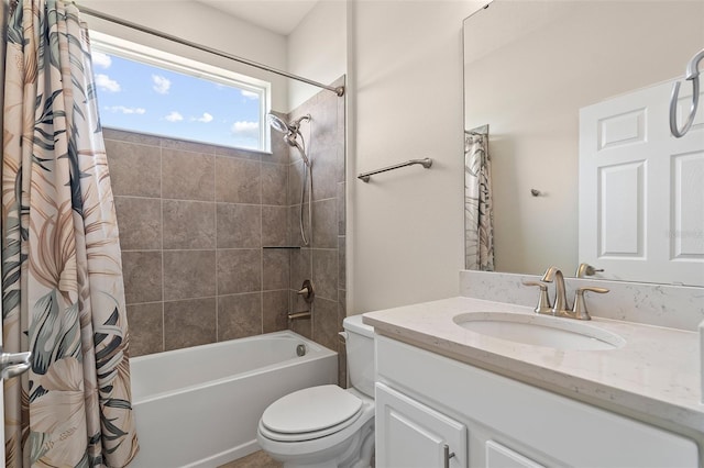 1817 Westerham Ave, Saint Cloud, FL 34771 - bathroom featuring shower / bath combo with shower curtain and vanity
