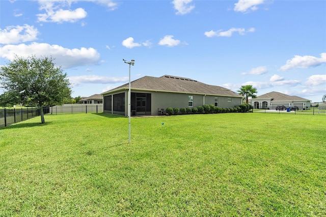 1817 Westerham Ave, Saint Cloud, FL 34771 - fenced backyard featuring a sunroom