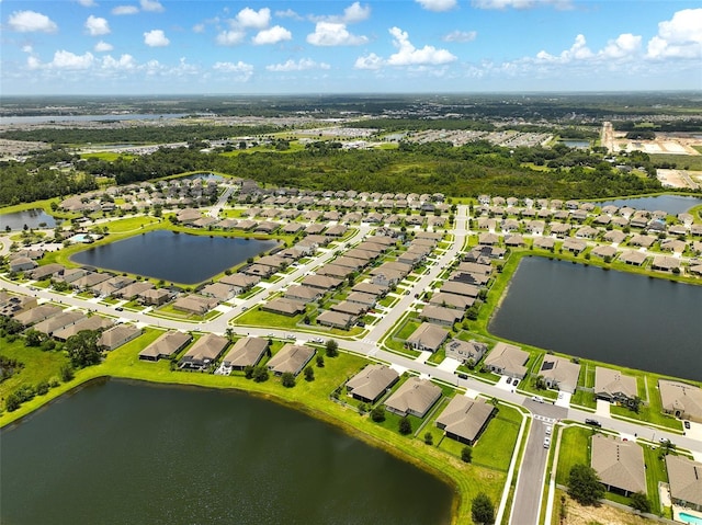 1817 Westerham Ave, Saint Cloud, FL 34771 - aerial view of residential area featuring a large body of water