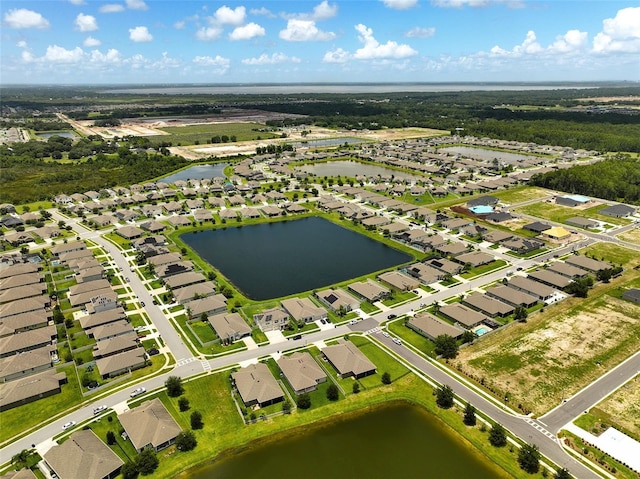 1817 Westerham Ave, Saint Cloud, FL 34771 - aerial perspective of suburban area with a large body of water