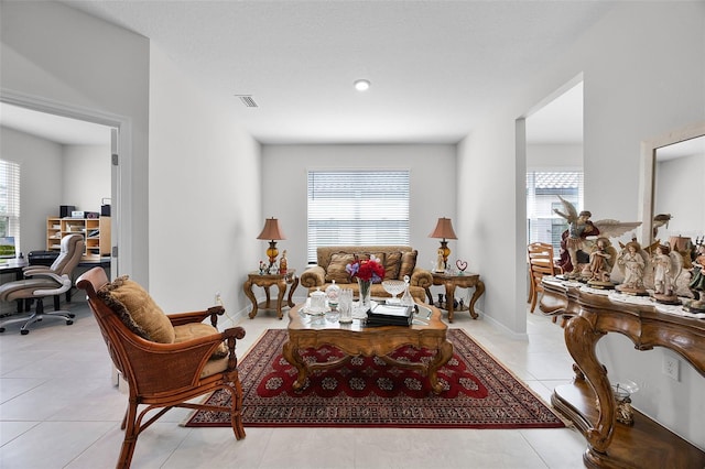 2000 Goblet Cove St, Kissimmee, FL 34746 - living area featuring an office area and light tile patterned flooring