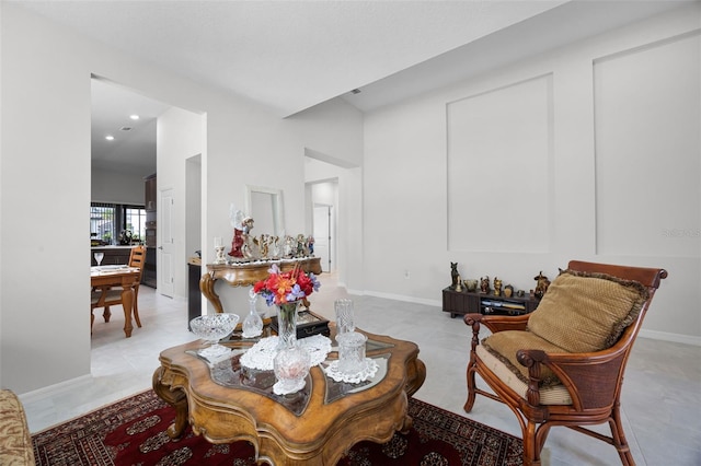 2000 Goblet Cove St, Kissimmee, FL 34746 - living room featuring baseboards and recessed lighting