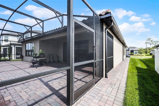 2000 Goblet Cove St, Kissimmee, FL 34746 - view of patio / terrace featuring a lanai