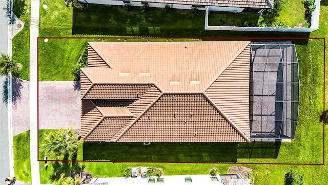 2000 Goblet Cove St, Kissimmee, FL 34746 - aerial view of property's location with property parcel outlined