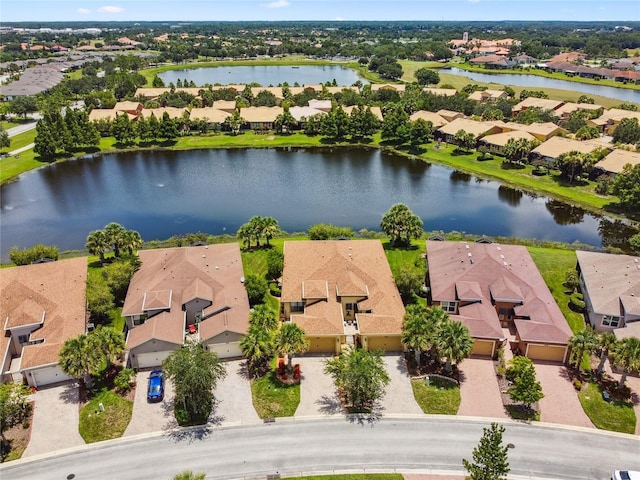 3390 Fallbrook Dr, Kissimmee, FL 34759 - aerial view of residential area featuring a nearby body of water